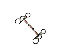 Ailan Horse Bit Stainless Horse Mouth Snaffle Metal Designed For Ultimate Control And Comfort Training And Riding Snaffle Chew Stainless Steel Training Bit