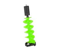 Ailan Ice Drill Auger Focused Ice Fishing Accessories Designed for Unmatched Performance While Rivers Fishing in Winters Oceans Sea Lakes Rivers, Green, 75cm