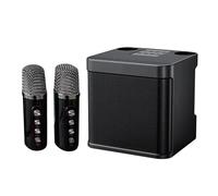 Ailan Innovative Speaker With 2 Microphones Delivering Impressive Voice Clarity Family Gatherings Signals To Noise Ratio Of -85dB Home Party Family Singing