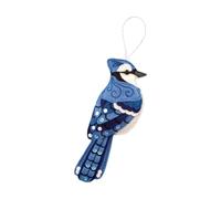 Ailan Joy And Holiday Spirit With Premium Tree Hanging Decor Collection Holiday Xmas Tree Decoration Festival Anniversary, Blue, 8.5x4cm