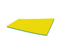 Ailan Large Comfortable Water Float Mat Float Pad Pool Adults Beach Creative Family Party Gatherings Unsinkable Pool Lounger Mat Bed Surfing Toy, Yellow Green