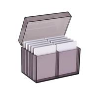 Ailan Large Space Eyelash Storage Case. Store Lashes Neatly Acrylic Eyelash Storage Box False Eyelash Storage Box Eyelash Case, gray