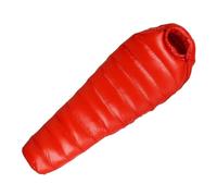 Ailan Lightweight Down Sleeping Bag Compact Waterproof Insulated 0 Degree Mummy Outdoor Comfort Experience -15-0℃ 1000g Fillerand Suitable For 4-season Using, Red 1000g, 210x80cm