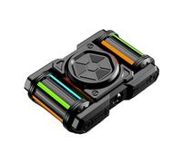 Ailan Luminous Strip Finger GyroToy Metal Toy For Entertainment Venue Stress Relief Toyr MetalMetal Toys To Relieve Stress, Black