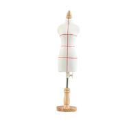 Ailan Mini Dress Form Mannequin Mini Tailor Dress Form Practical Height Adjustable For Miniature Clothing Display Miniature Sewing Mannequins Body Female Small, 33cm