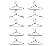 Ailan Miniature Clothing Rack Doll House Coat Rack Unique Dollhouse Accessories With Durable For Lasting These Dollhouse Playset Hangers Clothes Hangers Doll Clothes Hanger