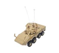 Ailan Miniature Tanks Armoured Reconnaissance Vehicle Collection High Simulation Tank Models For Display DIY Tank Brain Teaser Model Games Jigsaw 1/72 Scale, Light Coffee, 10x5x6cm