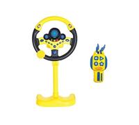 Ailan Multifunctional Sounding Toys Light Music Offer Engaging Experience While Encouraging Interactive Play For Young Children Simulated Steering Wheel Toys Driving Controller, Yellow, 49x25cm