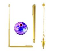 Ailan Pendulum Pendant For Divining Water And Retractable Paranormal Divining Rods Are Essential Tools For Water Seekers Retractable Paranormal Rods With Handle