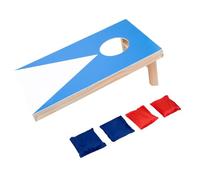 Ailan Portable Corn Hole Game Fun Corn Set Bag Sandbags Childhood Fun, Hand Coordination, Suitable for All Ages, Medium (blue)