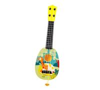 Ailan Portable Kids Ukulele Guitar Toy Excellent Sound 4 Adjustable Strings Early Music Education Fun Lightweight Ukulele And Easy To Hold And Carry.Especially Suitable For Early Educational Preschool