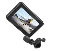 Ailan Practical Bike Rear-view Camera Compatible With Mountain Road Bikes ABS Durable Adjustable Convenient Waterproof
