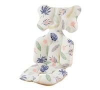 Ailan Pram Non Slip Cushion Cozy Soft Stroller Seat Liners with Fabric for Daily Adventures Universal Breathable Infant Stroller Soft Padding Shopping Seat Pad High Chair, Style G