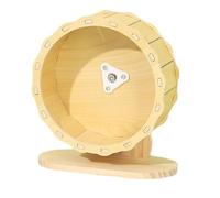 Ailan Premium Hamster Wooden Running Wheel Quiet Provides Energy Release For Cute Little Small Pets Provides Little Pet Hamster Nice And Funny Places For Exercise And Play. Exercise Wheel Is Made