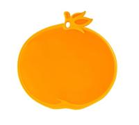 Ailan Premium Small Cutting Board Fruit Cutting Board Versatile Food Prep Tool Quick Meal Planning Thin Surfaces is for Quick and Easy Needs Creative Fruit Shaped Chopping Mat, Orange