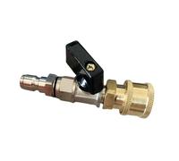 Ailan Pressure Washer Ball Valve Switch Accessories Easy To Open/Cl Convenient Water Control Which Is Durable And Sturdy For Power Washer H Control Water Flowing Switch, Style A