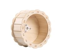 Ailan Quiet Hamster Running Wheel Sturdy Structure And Comfortable For Dwarf Hamsters And Small Pets Exercise Needs Hamster Exercise Wheel Quiet Gerbils Mice Kitten, Wood, 15cm