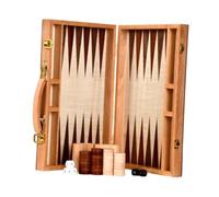 Ailan Recreational Backgammon Board Game Entertainment Gift Option For Friends Or Family Members Offering Elegant And Sophisticated Feel Featuring Unique Combines Practicality With Decorative Attract