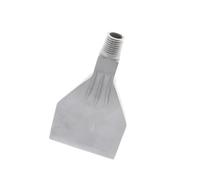 Ailan Reliable Silver Stainless Steel 1/4 Thread Flat Wind Jet Air Blowing Nozzle Spray Effective and Long-Lasting WindJet Water