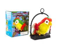 Ailan Repeat Talking P Funny Mimicry Toy With Swinging Head And Moving, red