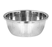 Ailan Rice Washer Strainer Colander Fruit Washing Bowl Space Saving Solution Rinsing Cleaning and Storing Produce Draining Pastas Rinsing Vegetable Fruit Heavy Duty, 32cm