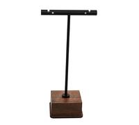 Ailan Robust Earring Display Stand For Jewelry Storage Effective Display At Shows And Trade Expos Showcases Earring Stand For Vendor Events Selling Necklaces Bracelet Earrings, Black Color H, 11.5cm