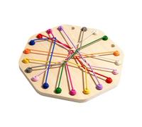 Ailan Rope Puzzle Set Brain Teasers Puzzles Mind Toy Traveling For Kids To Boost Coordination And Concentration Skills Intelligence Development Parent Child Interaction, Octahedron, 22.3x22.3x1.3cm