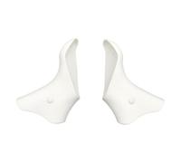 Ailan Shifter Lever Cover Silicone Easy Installation Comfortable Grip Performance for Road Bicycle Parts Antislip and Shockproof. These Shifter Covers are Specifically Designed, White, 10x6cm