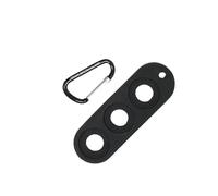 Ailan Snooker Pool Table Rod Joint Protector Storage Options Durable Ensures Long Lasting And Durable For Pool Cue Joint Protectors Holder Is Designed For All Billiards Rooms, Black, 9x3cm