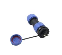 Ailan SP21 2pin 3pin 4pin 5pin Waterproof Plug Socket Designed With IP68 Wiring Solutions For Sustainable Waterproof Circular Aviation Cable Connector IP68 Multipole Panel Plug , 2PIN