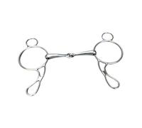 Ailan Stainless Steel Horse Bit Mouth Bit Model Providing Comfort For Horses During Riding Training And Exercises 125mm Horse Riding Snaffle Stallion Training