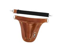 Ailan Storage Bag Tool Belt Organizer Pouch for Men with Multi Slots Ergonomic Waist Ensures Secure Fit and Hands Free Gardening Tasks Portable Tool Bag Garden Belt for Tools Gifts, Brown, 25 * 30cm