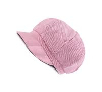 Ailan Stylish Beret Cap for Women Versatile Hat for Any Outfit Comfortable and Lightweight Corduroy Vintage Newsboy Cap, Pink