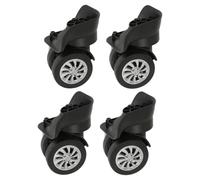 Ailan Suitcase Wheels Replacement Durable Luggage Wheels 360 Degrees Swivel Travel Accessories Ensuring Won't Disturb Anyone When in Universal Luggage are Suitable for Most