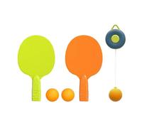 Ailan Table Tennis Balls Racket Set Children Device For Practice Enjoy Table Tennis Training Without Then Hang Ball Trainer PingPong Balls Racket Set Children