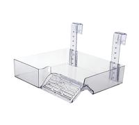 Ailan Turtle Tank Platform Aquarium Turtle Basking Space Easy To Install And Promote Activity For Turtles Tortoise Ramp Reptile Tank Ladder Resting Terrace , Clear , S