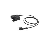 Ailan U94 PTT Headset Adapter Walkie Replacement with Clip for 888S Convenient and Practical Communication Upgrade Plug radio