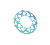 Ailan Ultralight Folded Bike Chain Ring High Strength Noise Reduction Long-lasting Performance 130BCD 8 9 10 11 Single Speed Bicycle Chain Ring 10 54T 56T Bike Chainwheel Sprocket Mountain