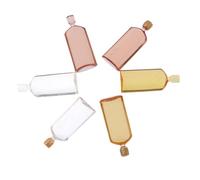 Ailan Versatile Set Of Dollhouse Whisky Bottles And Miniature 1/12 Wine Bottles Offer Colorful Accessories For Young Creatives Dollhouse Foods Groceries Dolls House Accessories