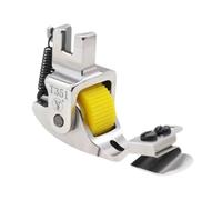 Ailan Versatile Sewing Foot Sewing Machine Parts Replacement Enhances Projects with Premium Alloy Construction and Reliability Presser Foot Rolled Hemmer Presser, Yellow Gear, 6x3.5cm