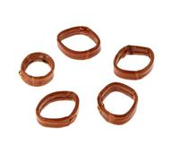 Ailan Watch Band Loop Dark Brown 18mm Size Watch Strap Loop Offers Reliable Hold Keeping Secure While Looking Chic Band Replacement Strap 18mm