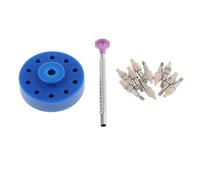 Ailan Watch Repair Tool Hand Setting Methodology Includes Professional Watch Hand Presser With Multiple Size Tips Install Setting Fitting, Blueg, 5cm