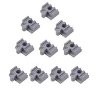 Ailan Wood Train Track Adapter Enhances Imaginative Learning And Provides Strong Connections During Playtime Wooden Train Track Accessories For Building Games, Gray