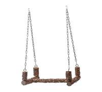 Ailan Wooden Perch Encourages Boredom Breaker Activity Suitable For Small Medium Large Birds In Cages Living Room Budgie Cockatiels Conures Finches Small Parakeets