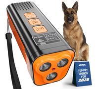 AILCK Dog Bark Deterrent Device, 3X Ultrasonic Anti Barking, 6 Training Modes 50 FT Range Barks No More Indoors Outdoors Behavior Correct Safe & Humane Rechargeable Compact Bark Control for Dogs