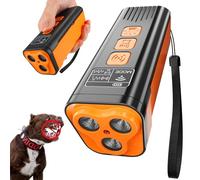 AILCK Dog Bark Deterrent Device, 3X Ultrasonic Anti Barking, 6 Training Modes 50 FT Range Barks No More Indoors Outdoors Behavior Correct Safe & Humane Rechargeable Compact Bark Control for Dogs