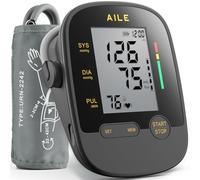AILE Blood Pressure Monitors for Home Use, Upper Arm, Automatic, Black