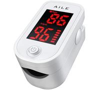 AILE Oxygen Monitor Finger Adults-Kids Heart Rate Monitor SpO2 Pulse Oximeter UK Approved Medical Device SATS Blood Saturation Monitor CE Certified - MHRA Registered Oxygen Level Monitor
