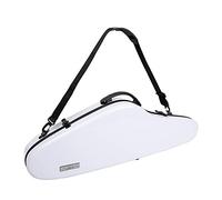 Aileen CSV-F18 Violin Hard Case 4/4 Full Size Luxury with Hygrometer Suspension, White