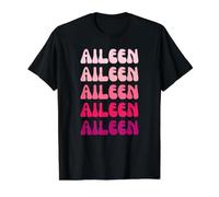 Aileen First Name Minimalist Design Value Graphic T-Shirt, Men, Black, XL
